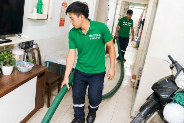 dịch vụ hút bể phốt quận Thanh Xuân chi phí minh bạch