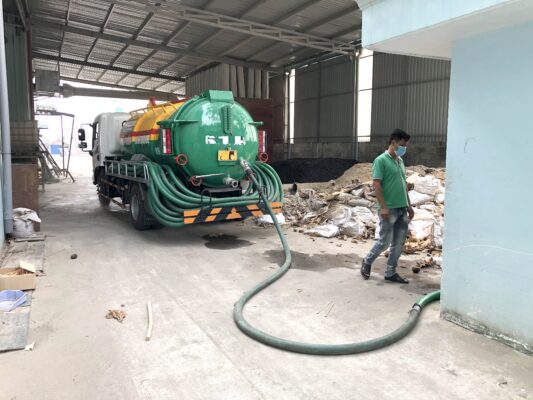 Hút bể phốt tại Sơn Tây chuyên nghiệp
